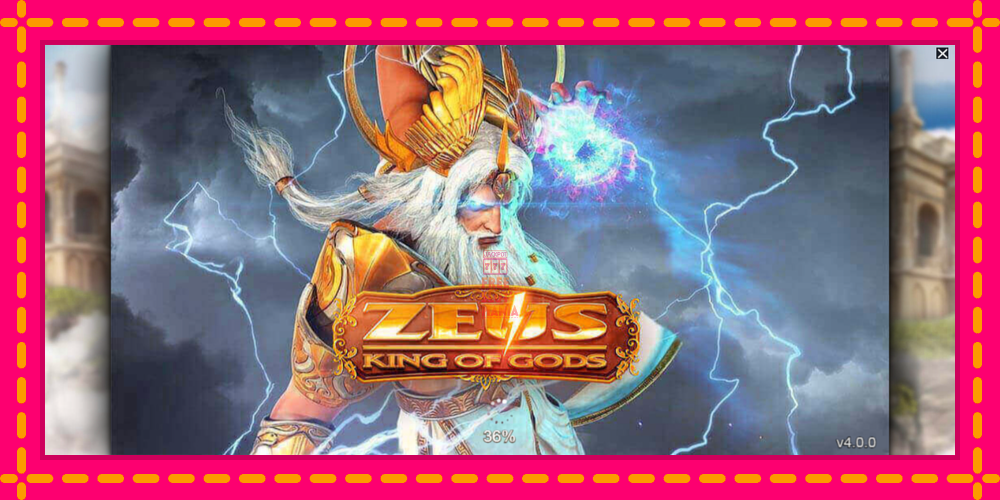 Automat Zeus King of Gods z jasną grafiką, zdjęcie 1