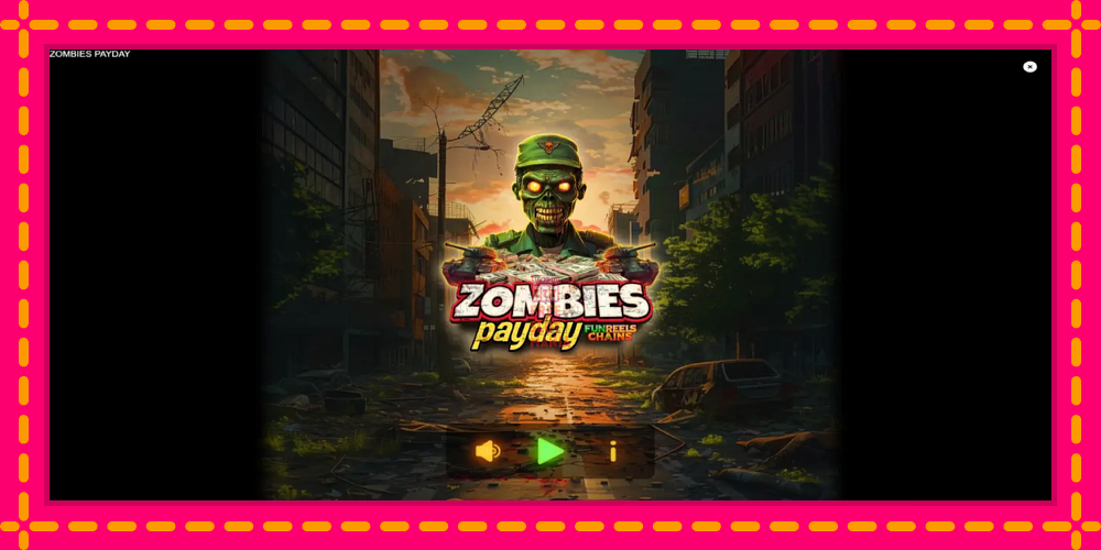 Automat Zombies Payday z jasną grafiką, zdjęcie 1